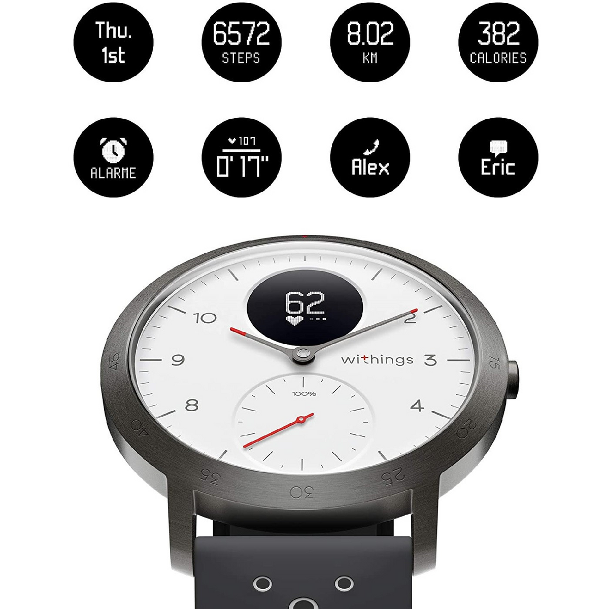Withings steel hr continuous heart rate on sale