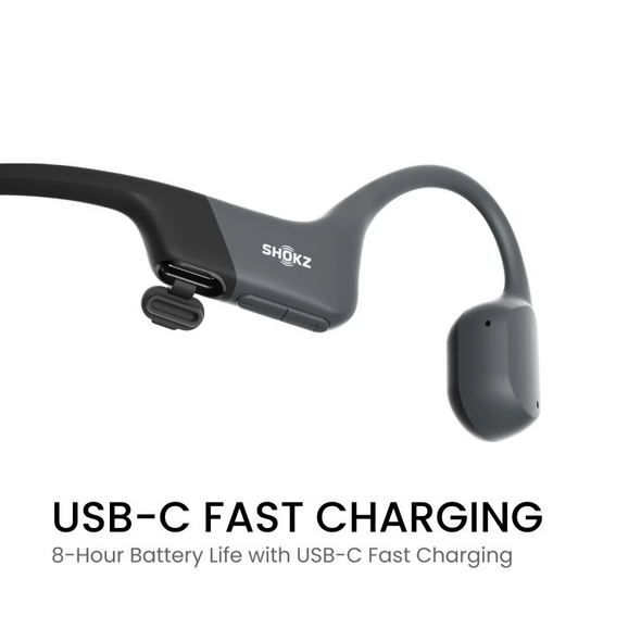 Shokz OpenRun USB-C Bone Conduction Headphones