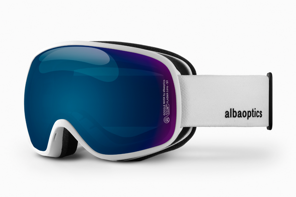 ALBA OPTICS - GOGGLE Maske WHT VZUM PLASMA 