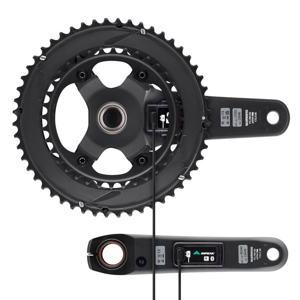 InPeak POWERCRANK TWIN2 Shimano Ultegra FC-R8100