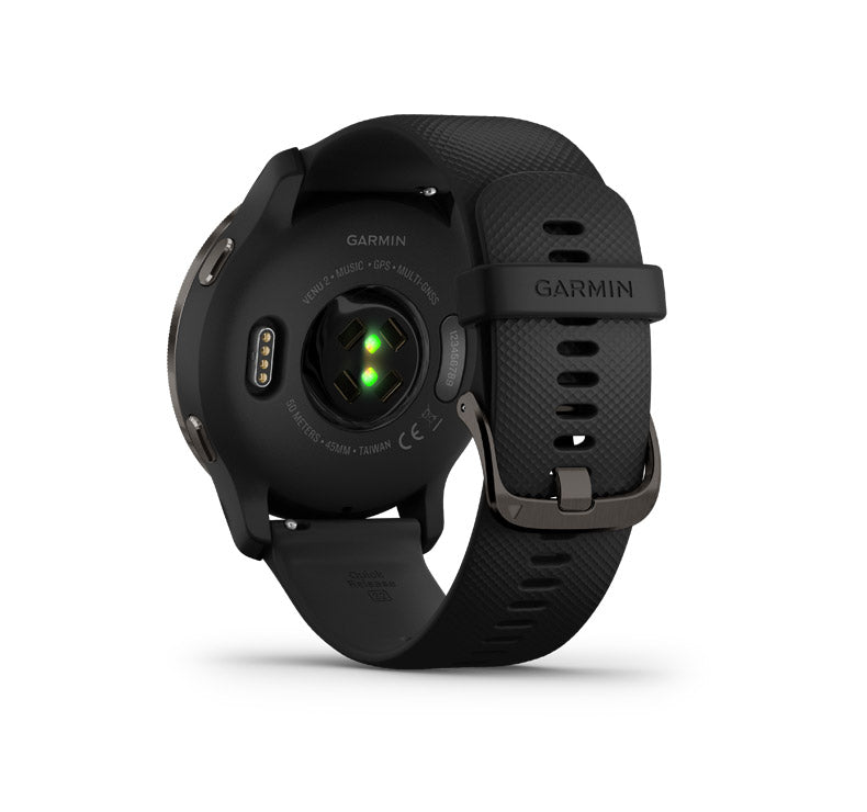 Garmin Venu Sq 2 Music Reloj Inteligente GPS con monitoreo de Salud Durante  Todo el día, Negro y pizarrón : : Electrónicos